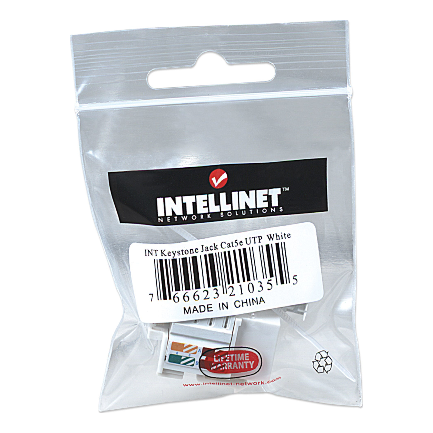 Keystone Jack CAT5E INTELLINET 210355