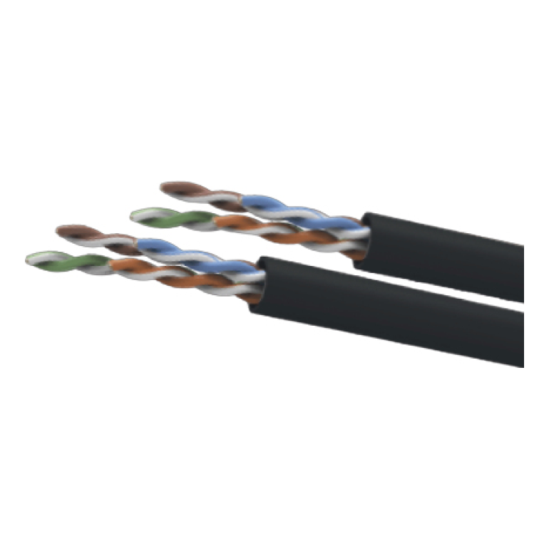 Cable UTP WAM CAT5e-OUTDOOR-NEGRO