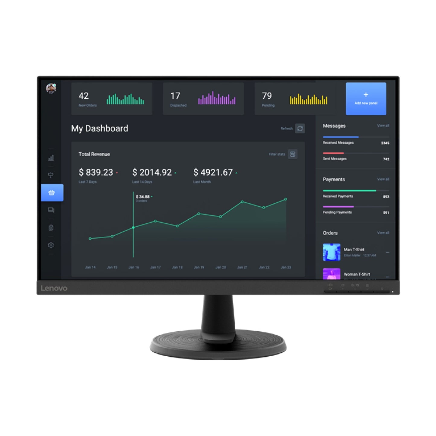Monitor  LENOVO C24-40