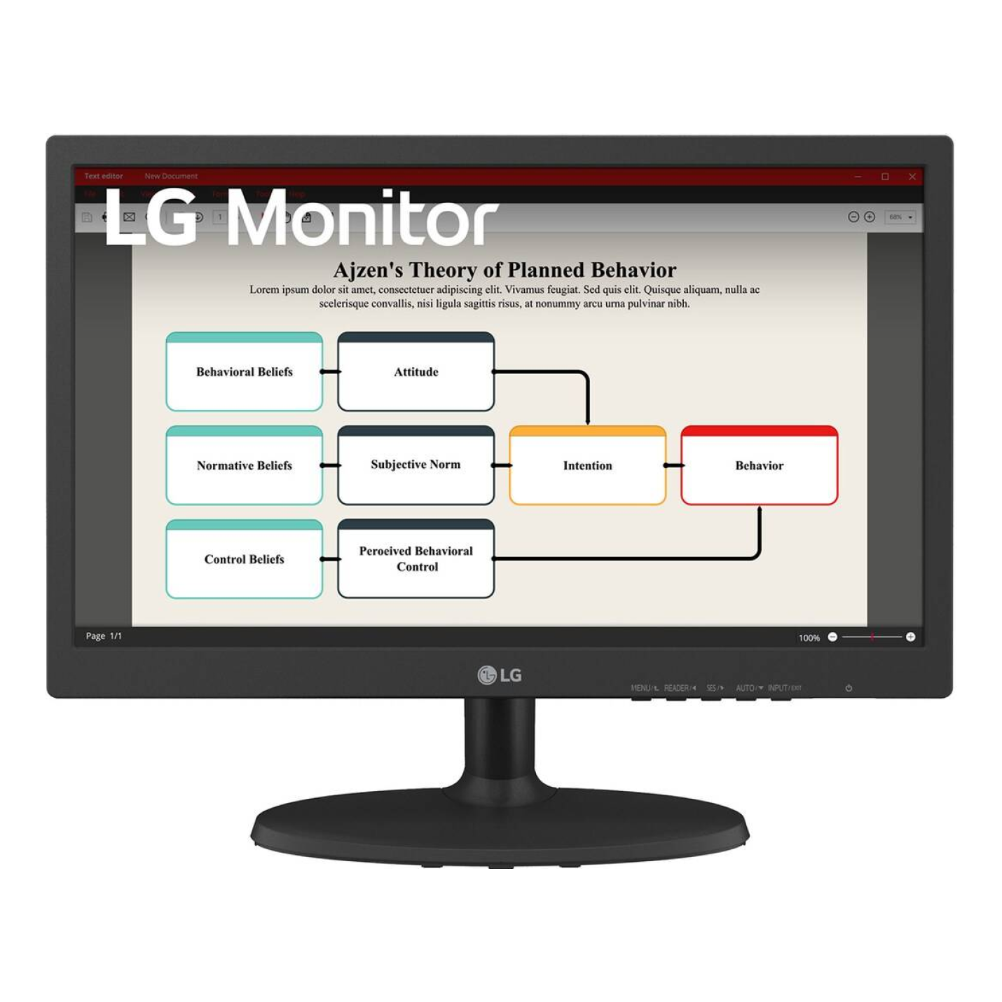 Monitor LG 19BA300