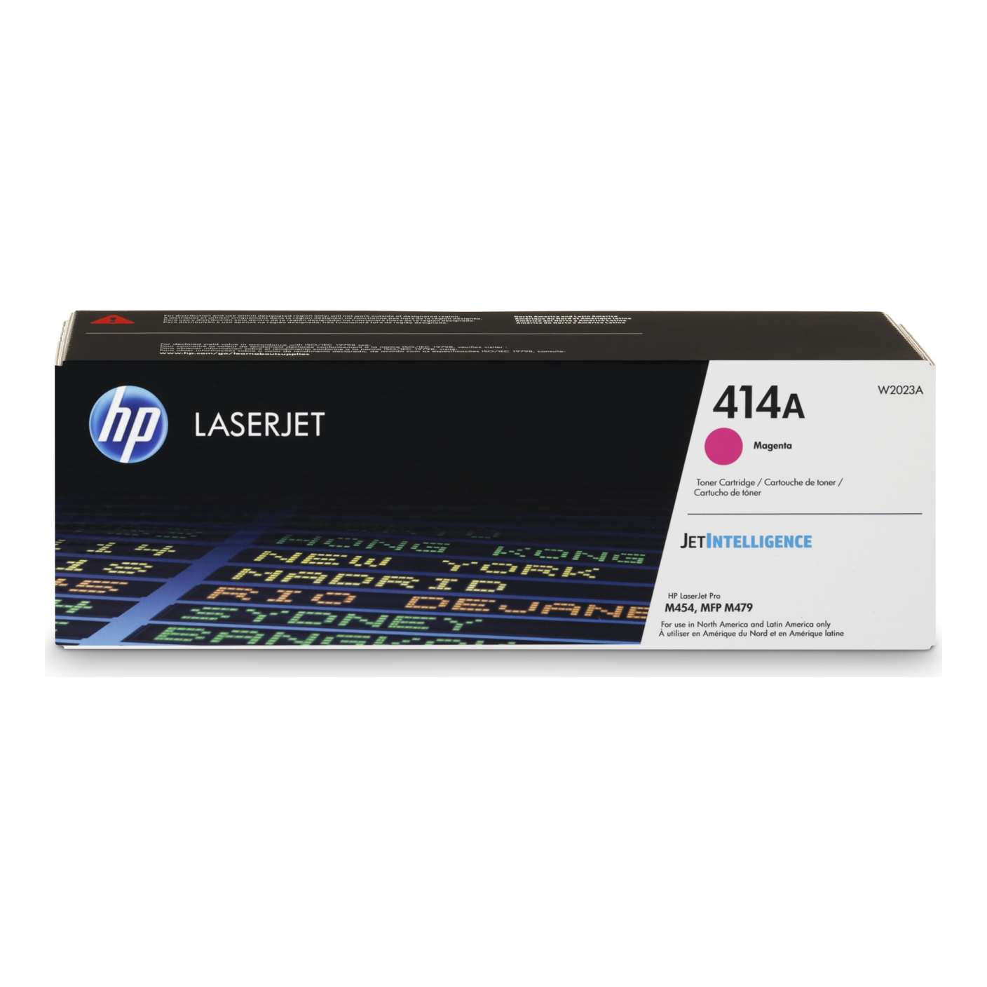 Tóner HP Original 414A Magenta – Para LaserJet Pro M454dn, Color LaserJet Pro MFP M479fdw, Color LaserJet Pro M454dw (W2023A)