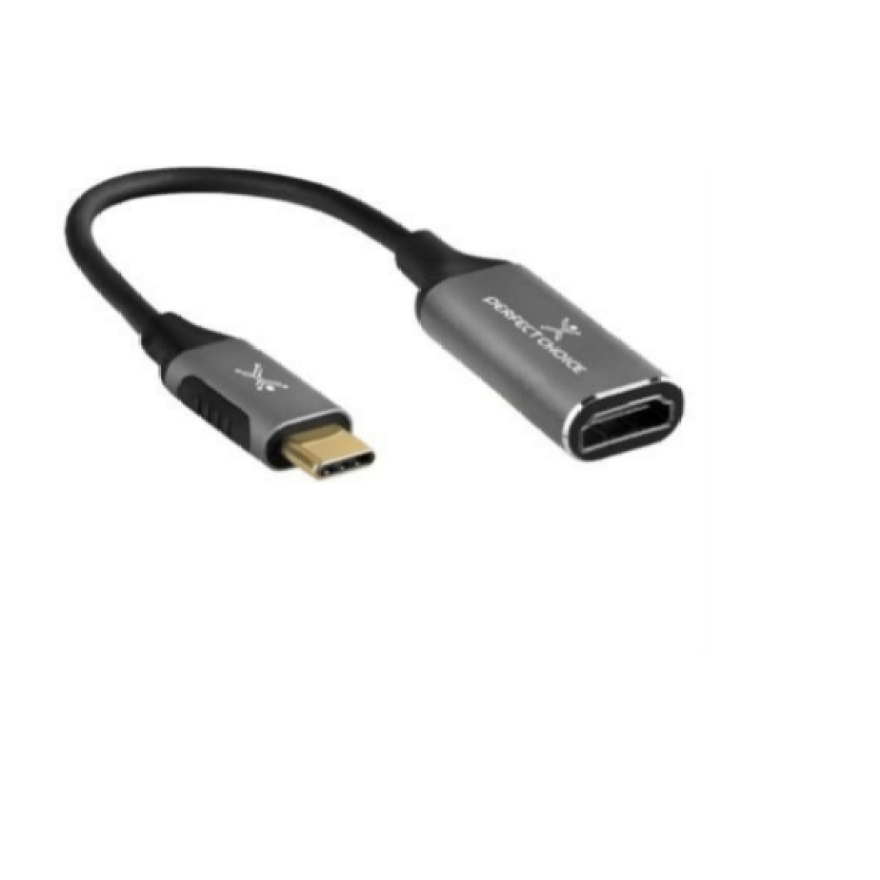 Adaptador USB C a HDMI 4K PERFECT CHOICE PC-101260