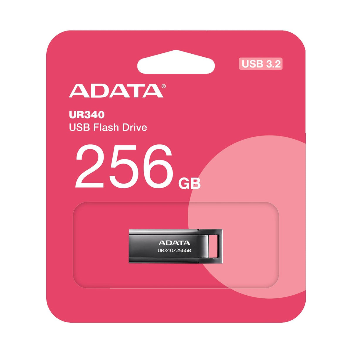 Memoria USB ADATA UR340 256 GB USB 3.2 Gen 1 (AROY-UR340-256GBK)