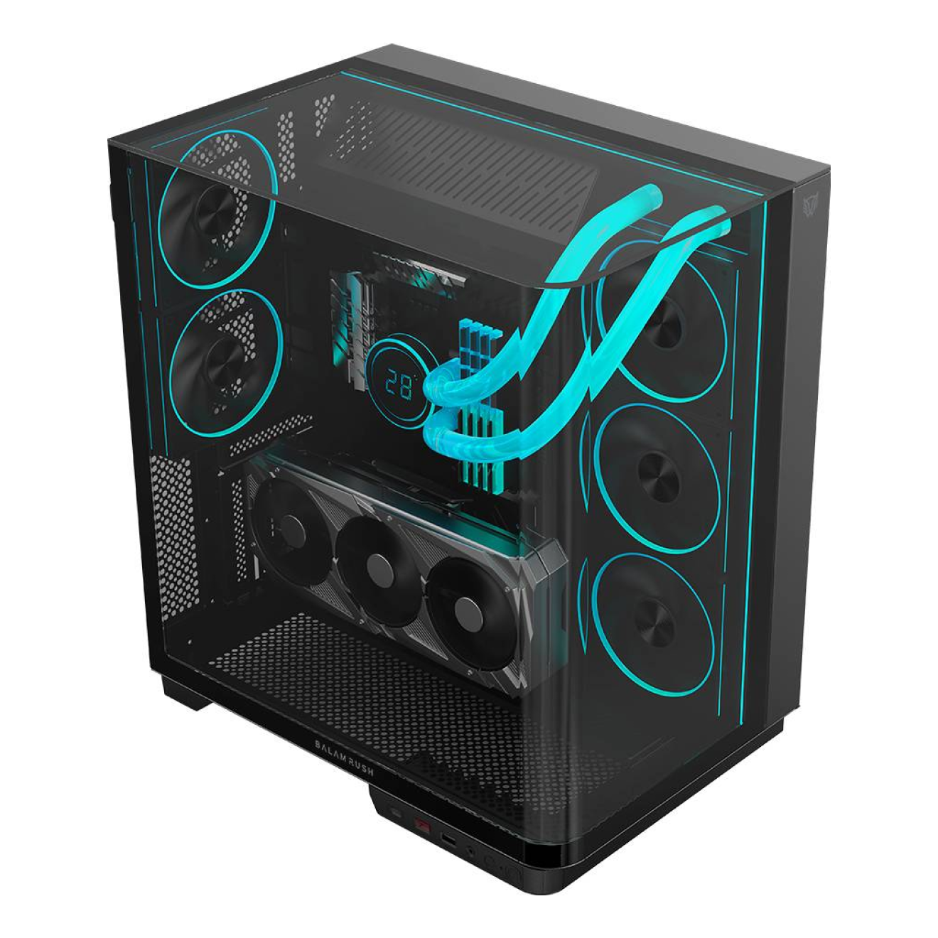 Gabinetes Gaming Balam Rush TANK EXPERT CURVE 7800