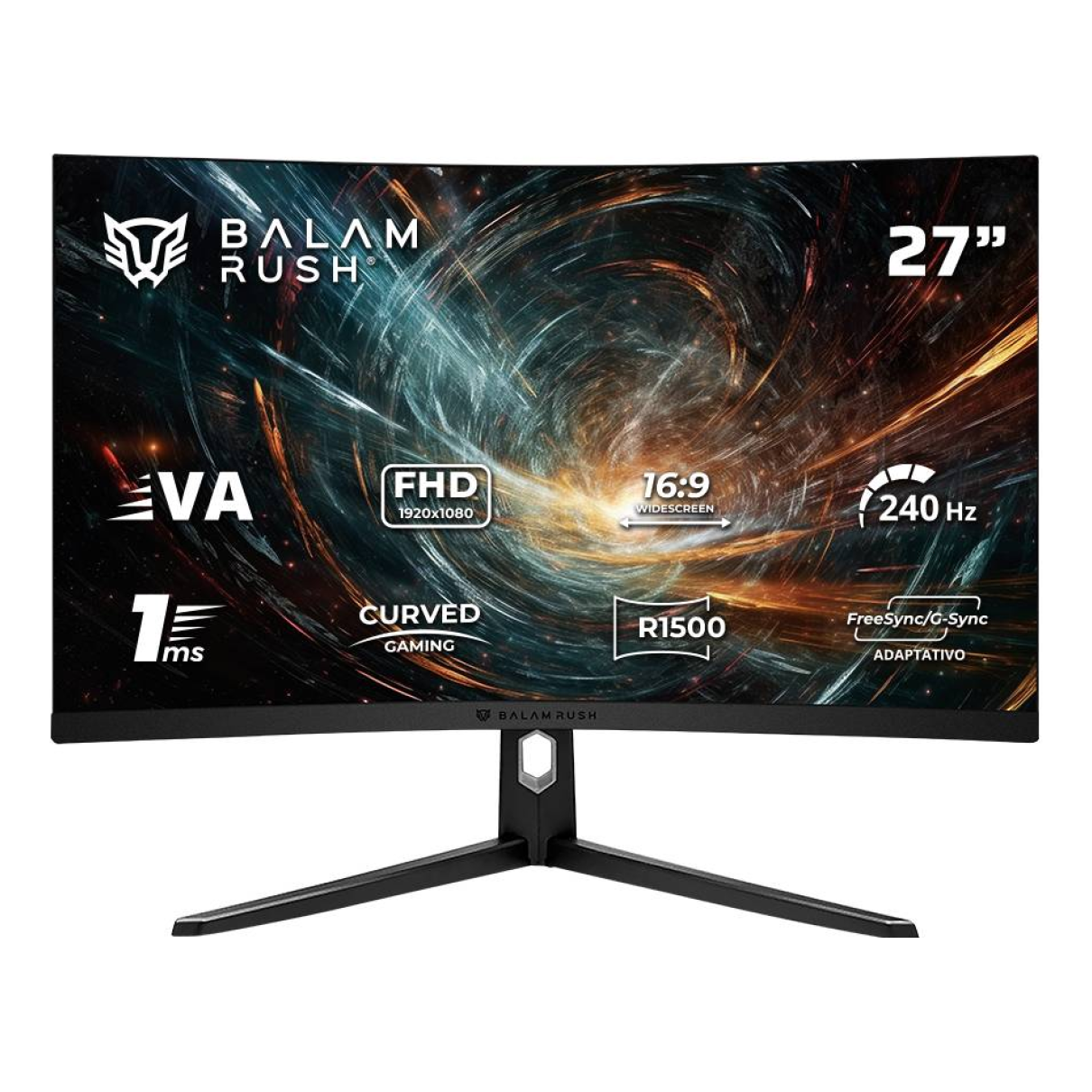 Monitores Gaming Balam Rush MHO27Y