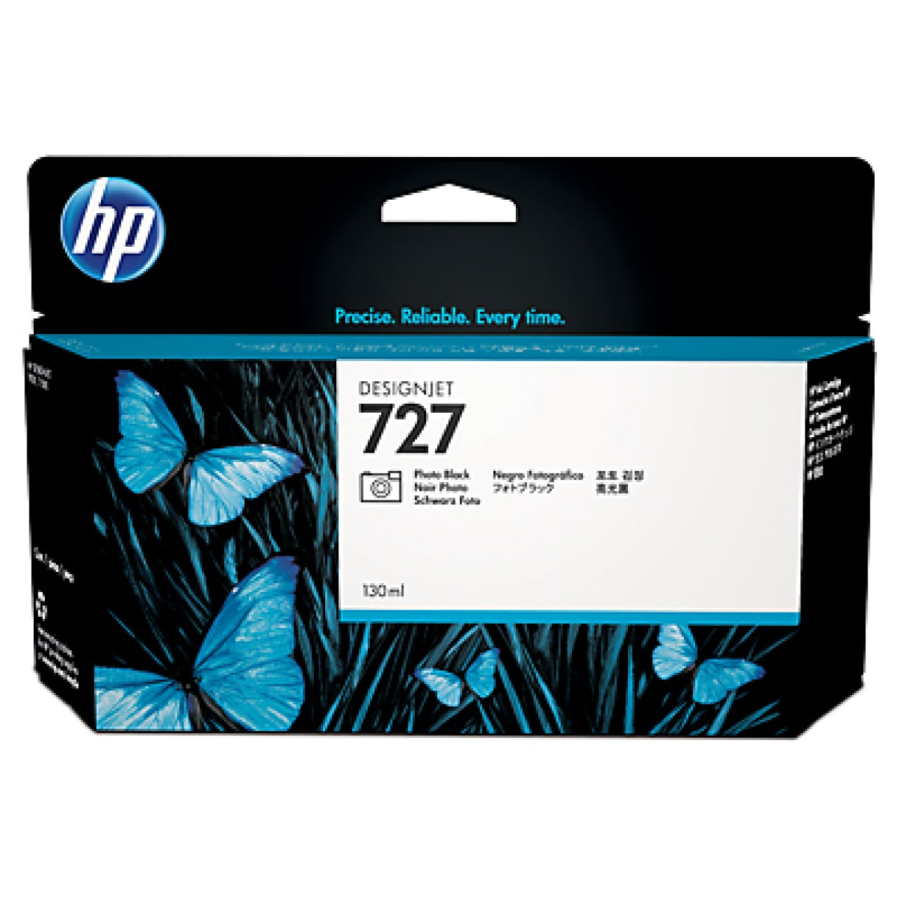 Cartucho de Tinta HP Original 727 Negro Fotográfico – Para T610, T620, T770 (B3P23A)
