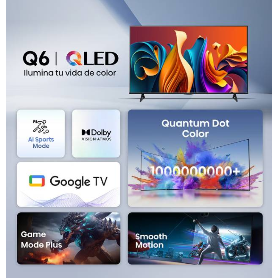 Television Hisense 75QD6N