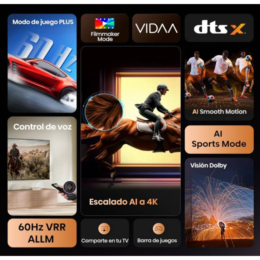 Televisiones Hisense 43A65NV