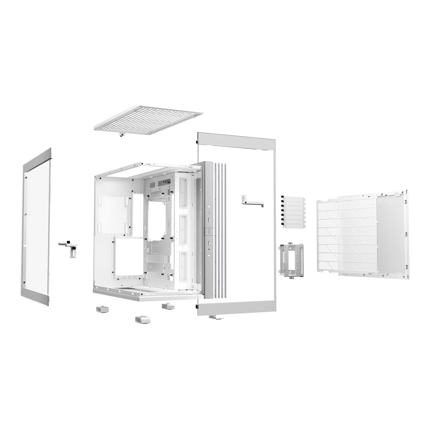 Gabinetes Gaming Be Quiet GABINETE LIGHT BASE 600 DX WHITE