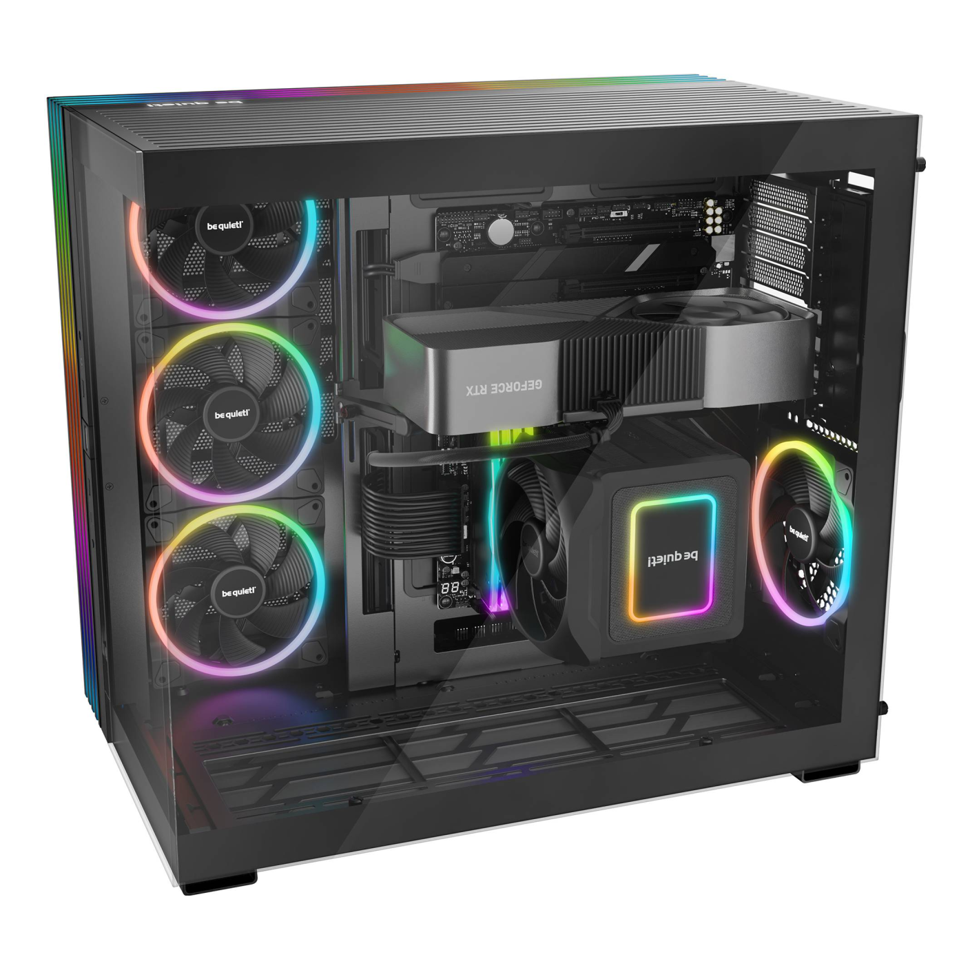 Gabinetes Gaming Be Quiet Light Base 900 FX Black