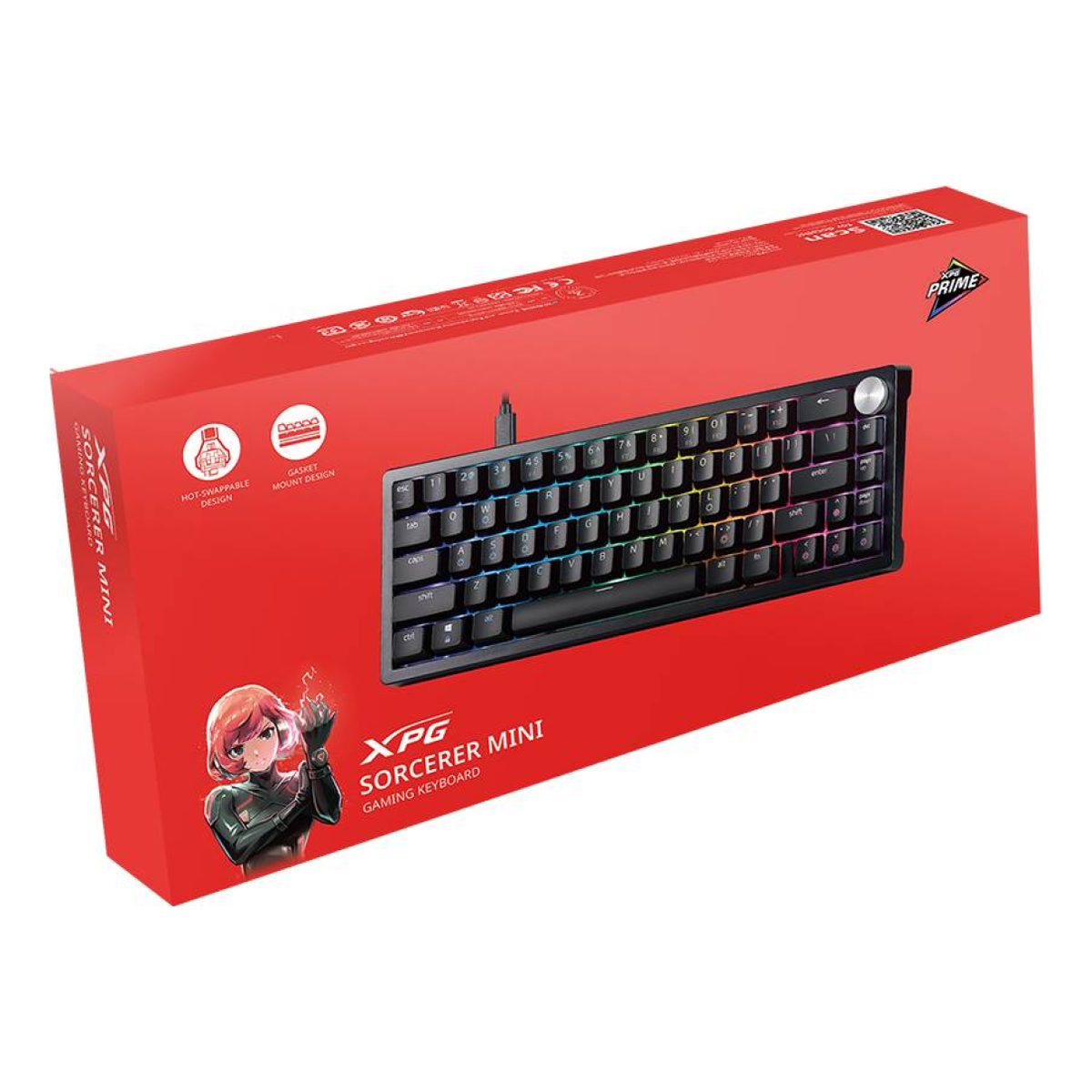 Teclados Gaming XPG SORCERER MINI.