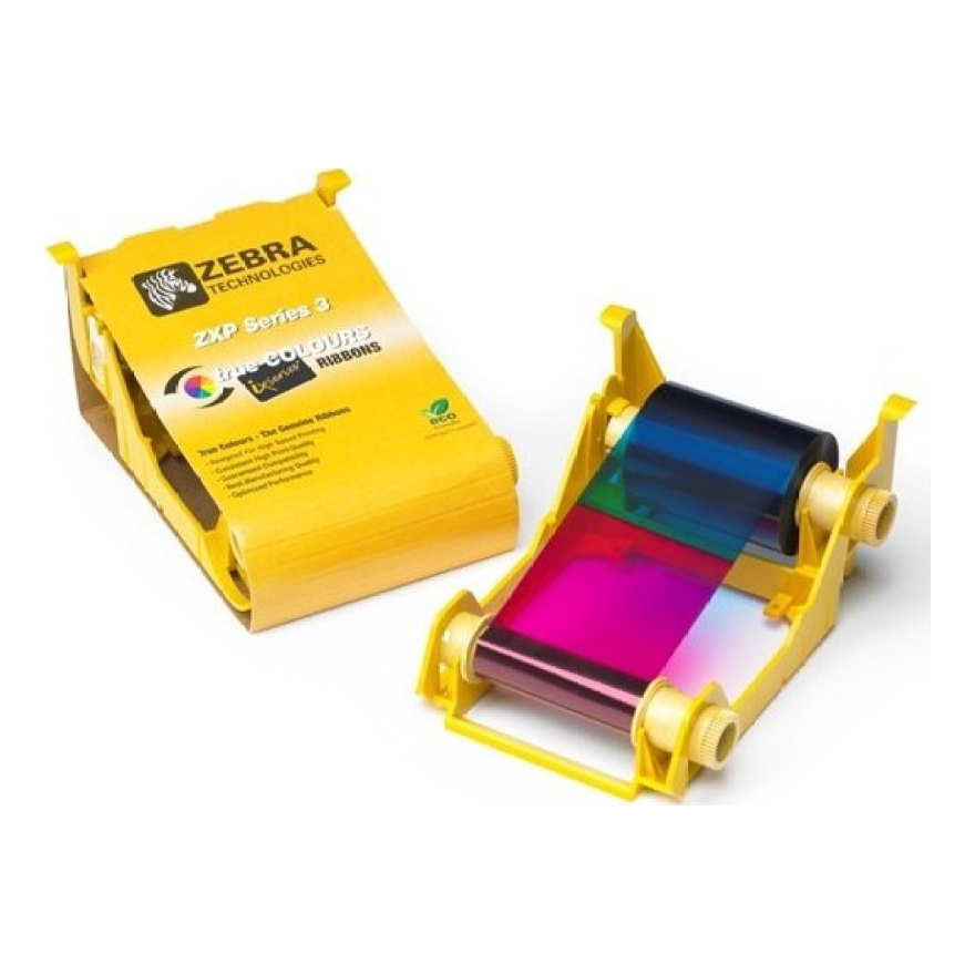 CINTA 5 PANELES DE COLOR ZEBRA ZXP3