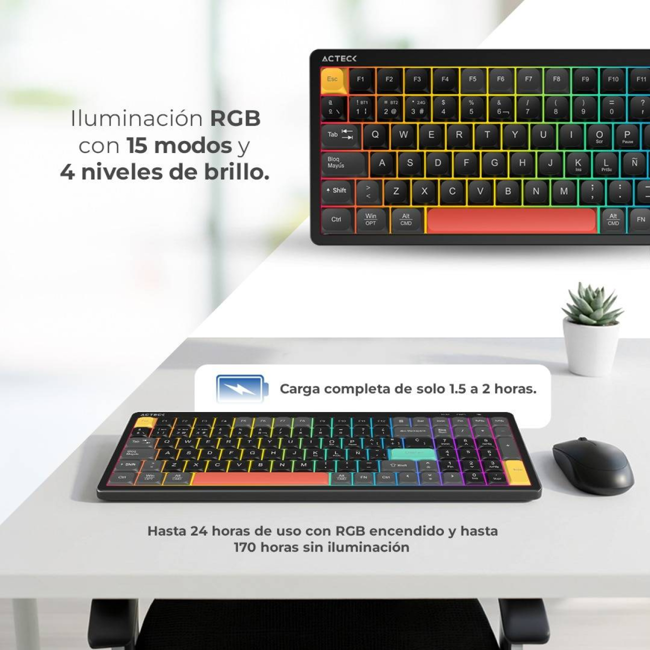 Teclados Gaming ACTECK TI780
