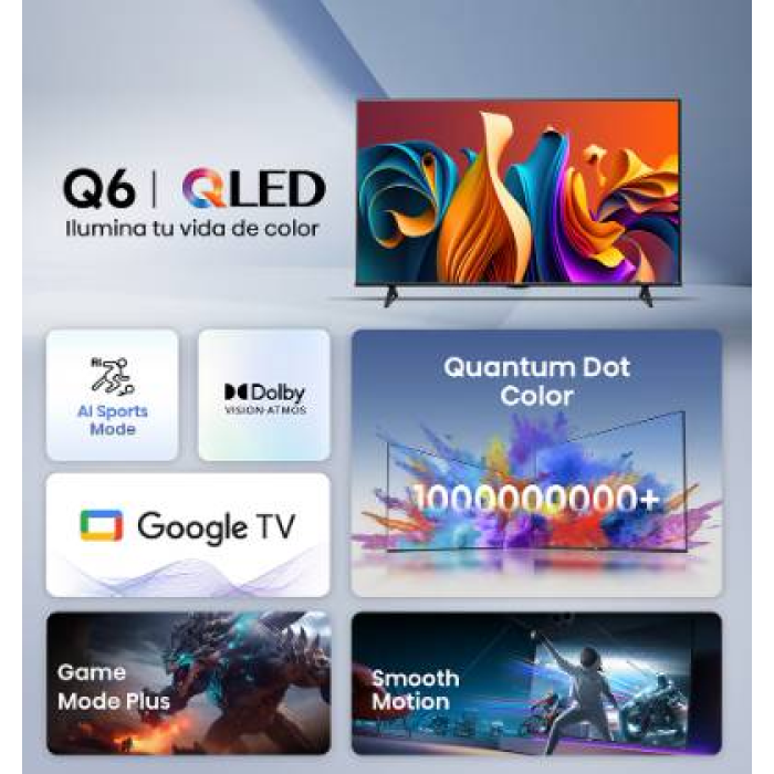 Television Hisense 50QD6N