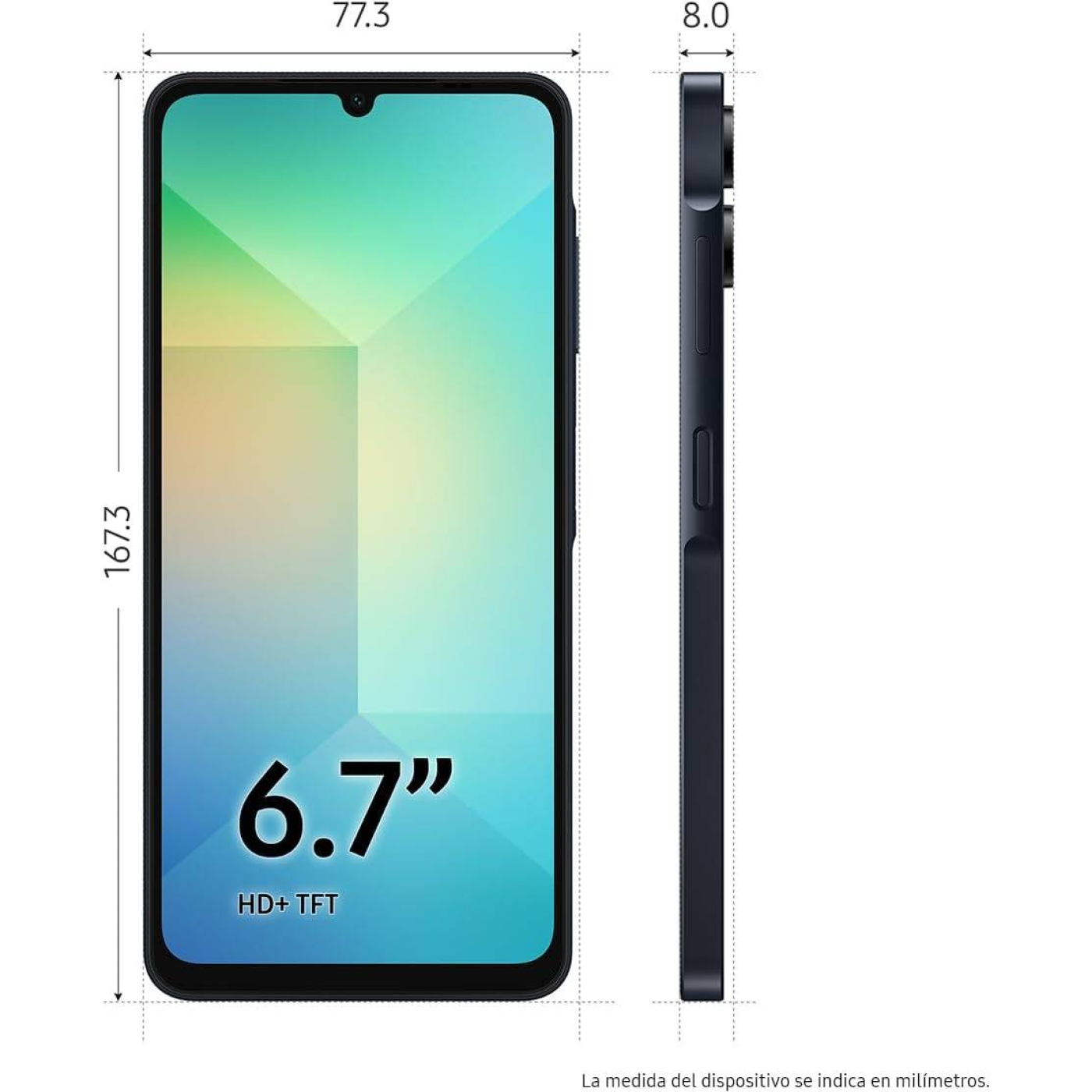 Celulares SAMSUNG SAMSUNG GALAXY A06 4GB 128GB NEGRO