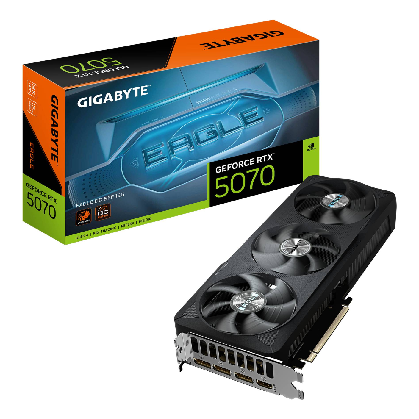 Tarjeta de video GIGABYTE GV-N5070EAGLE OC-12GD