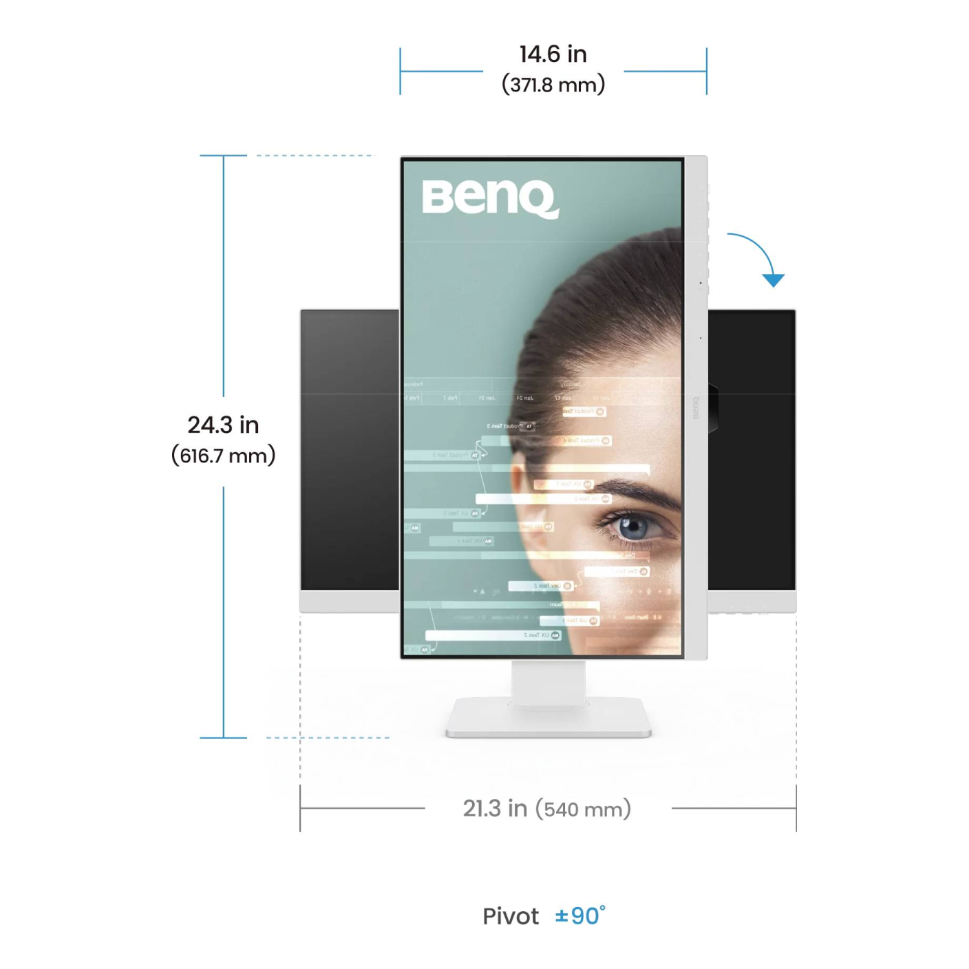 Monitores BENQ GW2486TC