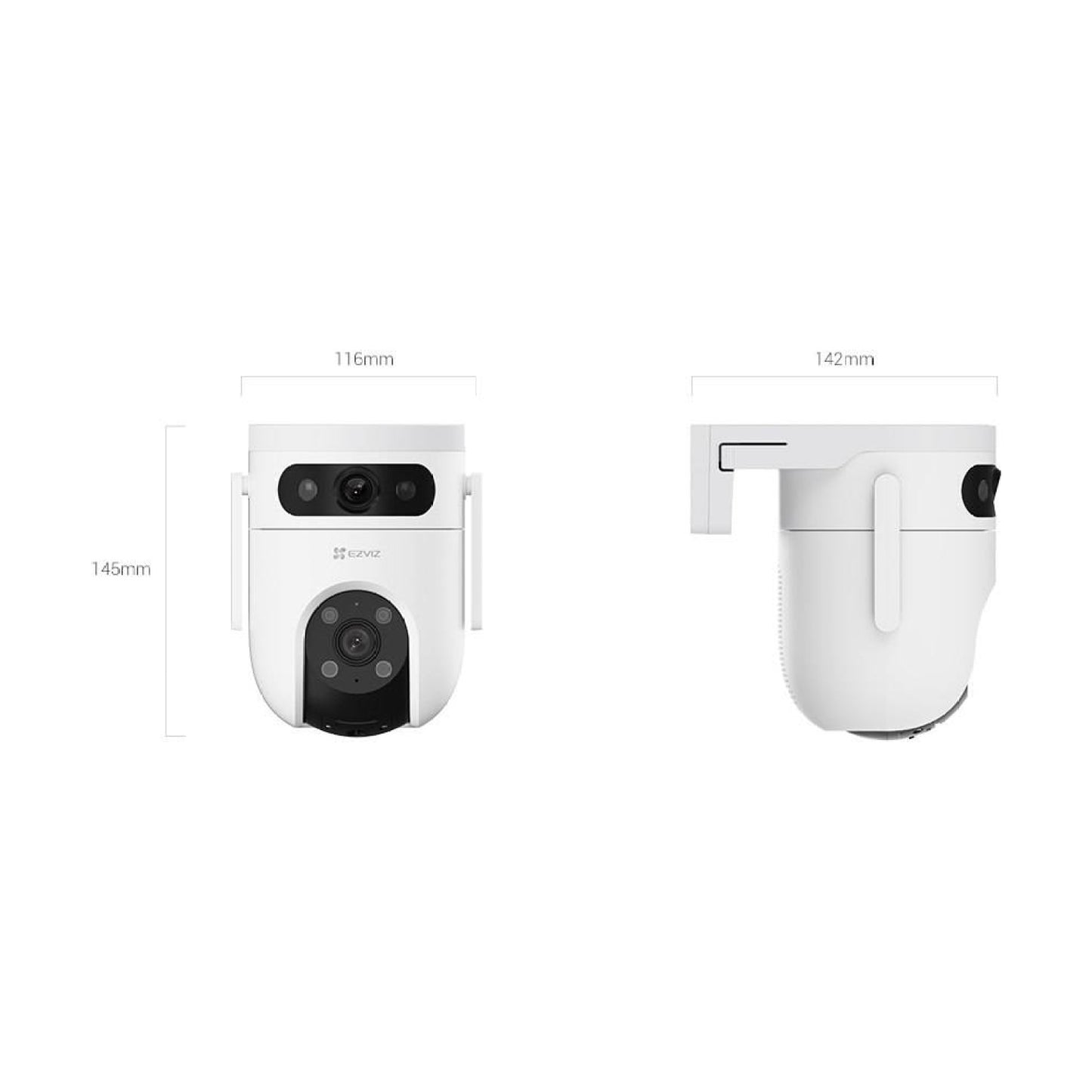 Camara Wifi EZVIZ H9C DUAL 3K