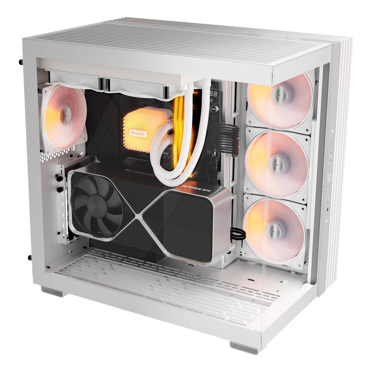 Gabinetes Gaming Be Quiet GABINETE LIGHT BASE 600 DX WHITE