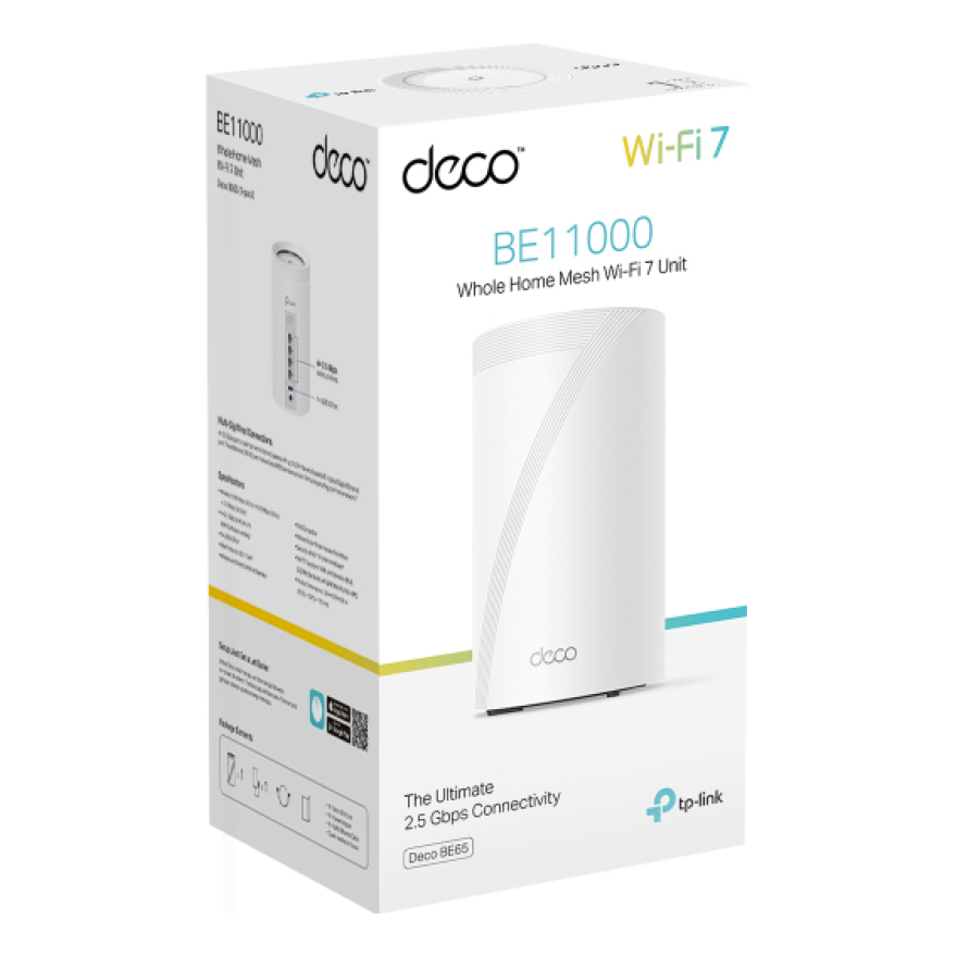 Routers Mesh TP-LINK DECO BE65 (1-PACK)