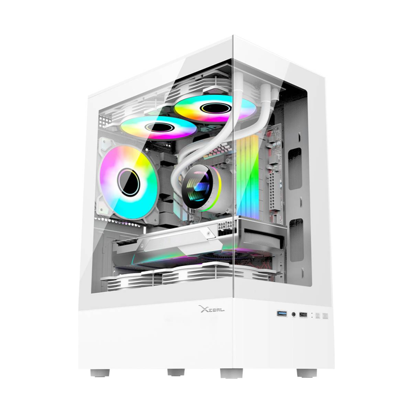 Gabinetes para Computadoras Xzeal X-Zynergy XZGAZNY1W