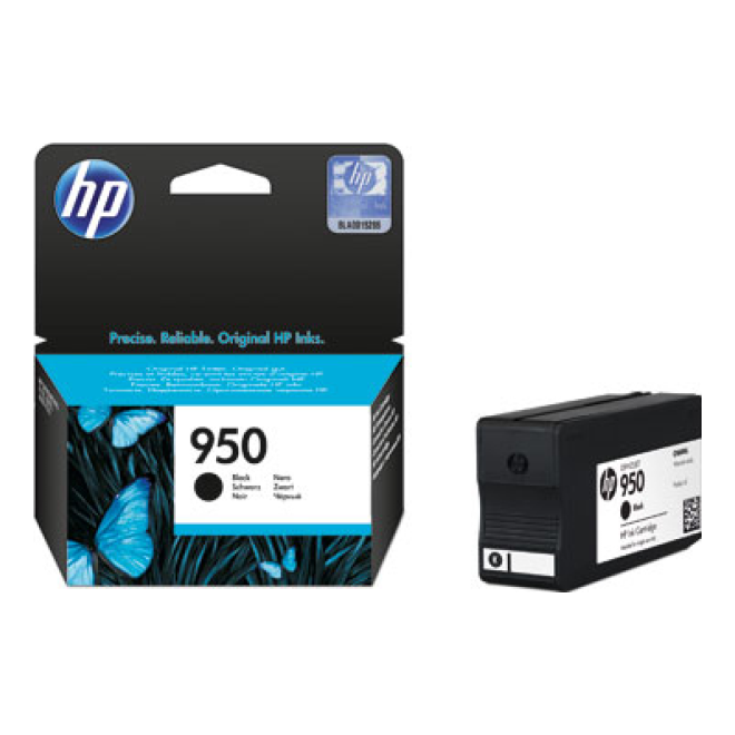 Cartucho de Tinta HP Original 950 Negro – Para OfficeJet Pro 8100, OfficeJet Pro 8600, OfficeJet Pro 8610 (CN049AL)