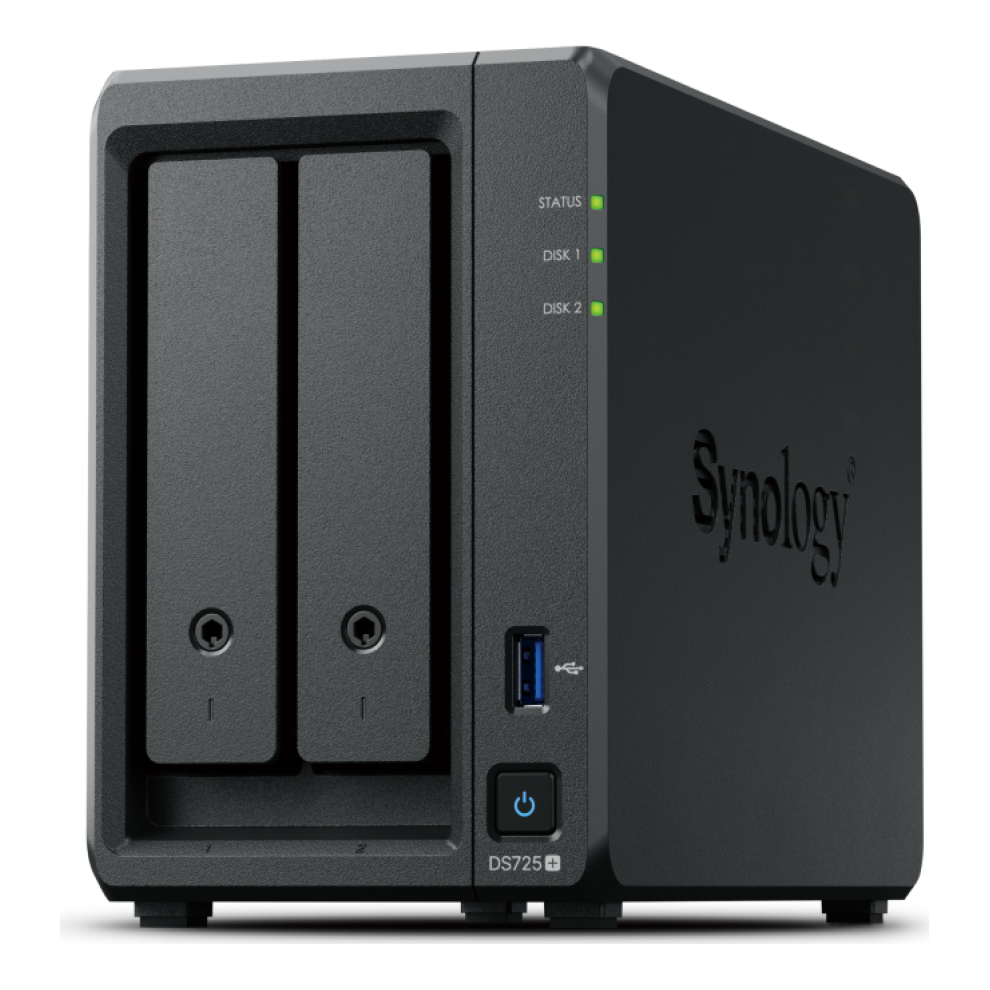Servidor NAS SYNOLOGY DiskStation DS725+ de 2 Bahías