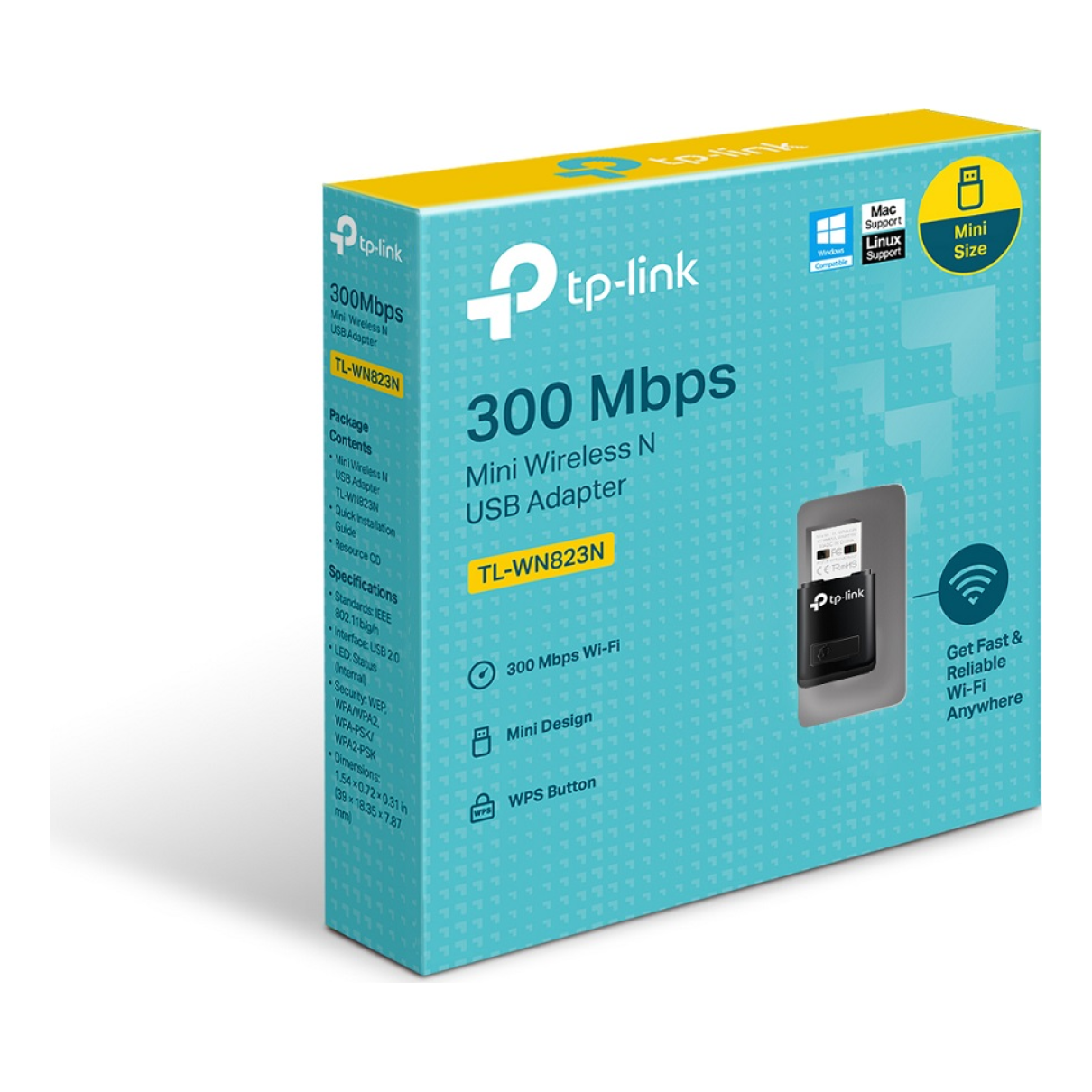 Adaptador Mini USB TP-LINK TL-WN823N