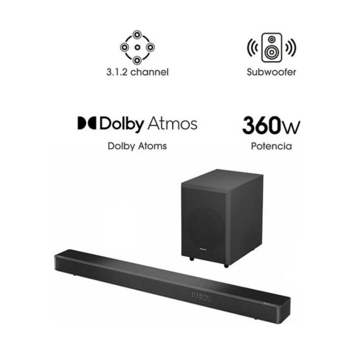 Barra de sonido Hisense AX3120G