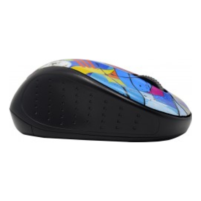 Mouse Naceb Technology NA-0118A inalámbrico 2.4 GHz 1000 DPI 3 botones Negro