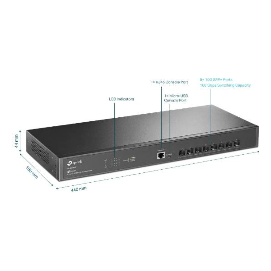 Switch TP-LINK TL-SX3008F