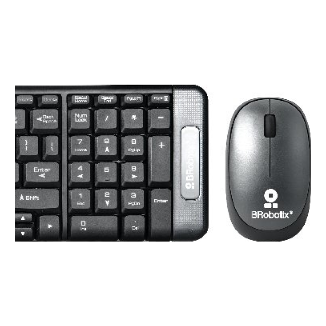 Kit Teclado y Mouse BROBOTIX 6000625