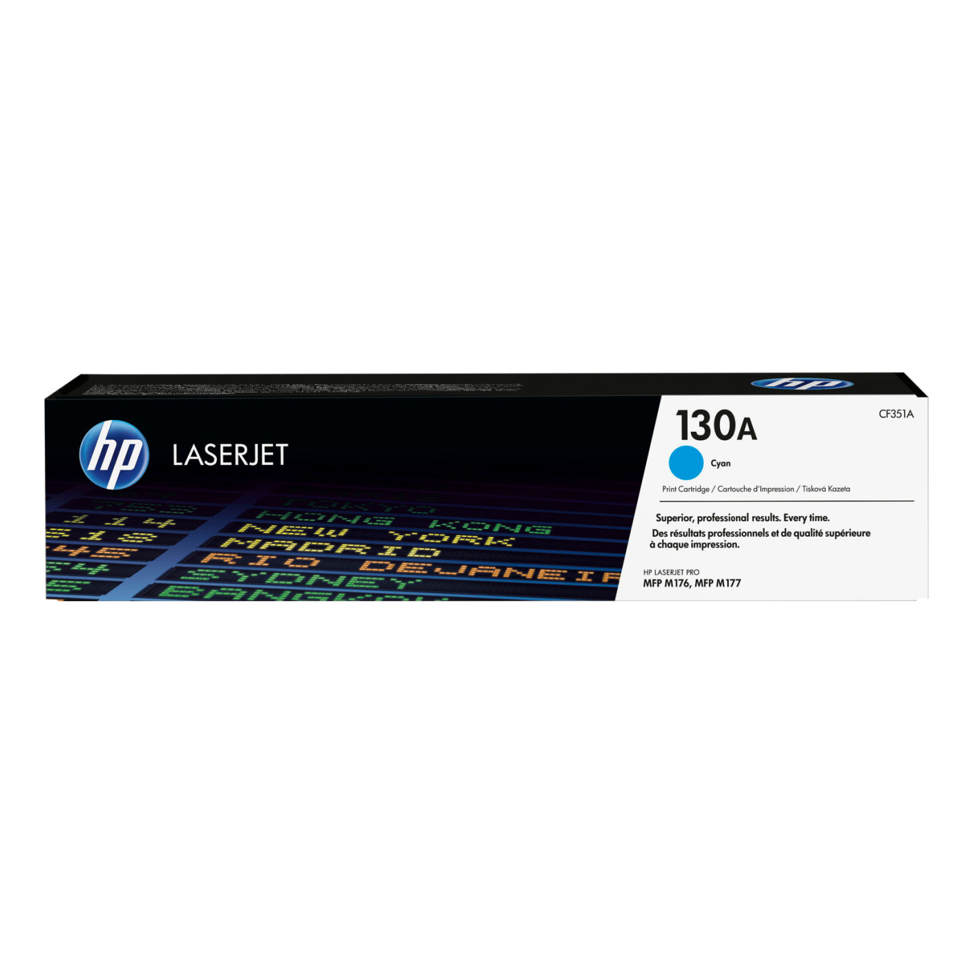 Tóner HP Original 130A Cian – Para M176, M177, M275 (CF351A)