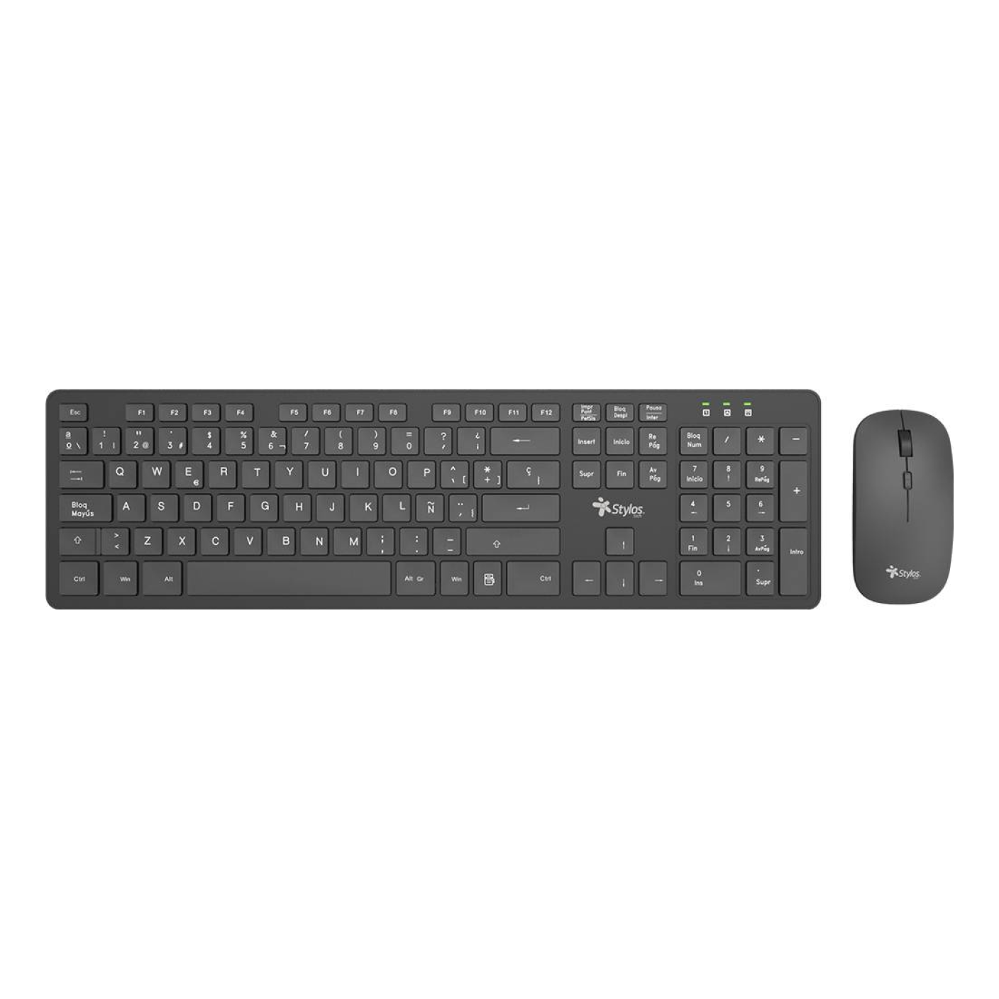 Kist para Teclado y Mouse Stylos STPKTM5B