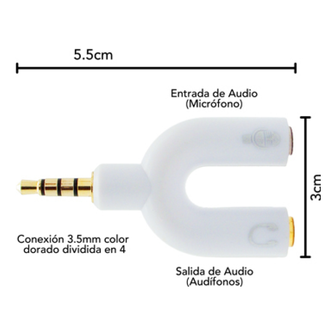 Adaptador Stereo  BROBOTIX