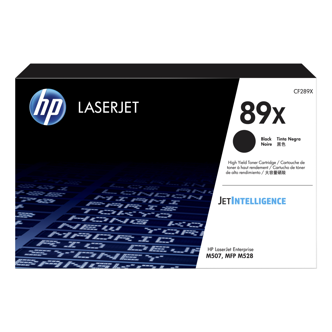 Tóner HP Original 89X Negro – Para LaserJet Pro M507, LaserJet Pro MFP M528, LaserJet Enterprise MFP M528 (CF289X)