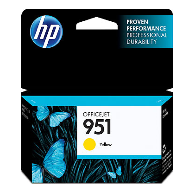 Cartucho de Tinta HP Original 951 Amarillo – Para OfficeJet Pro 8600, OfficeJet Pro 8610, OfficeJet Pro 8620 (CARHPP2040)