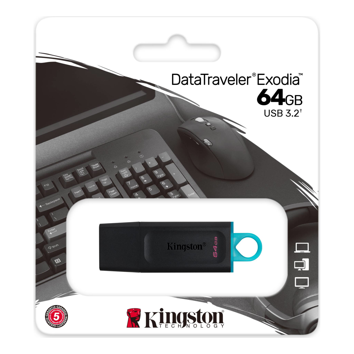 Memoria USB Kingston Technology DATATRAVELER EXODIA