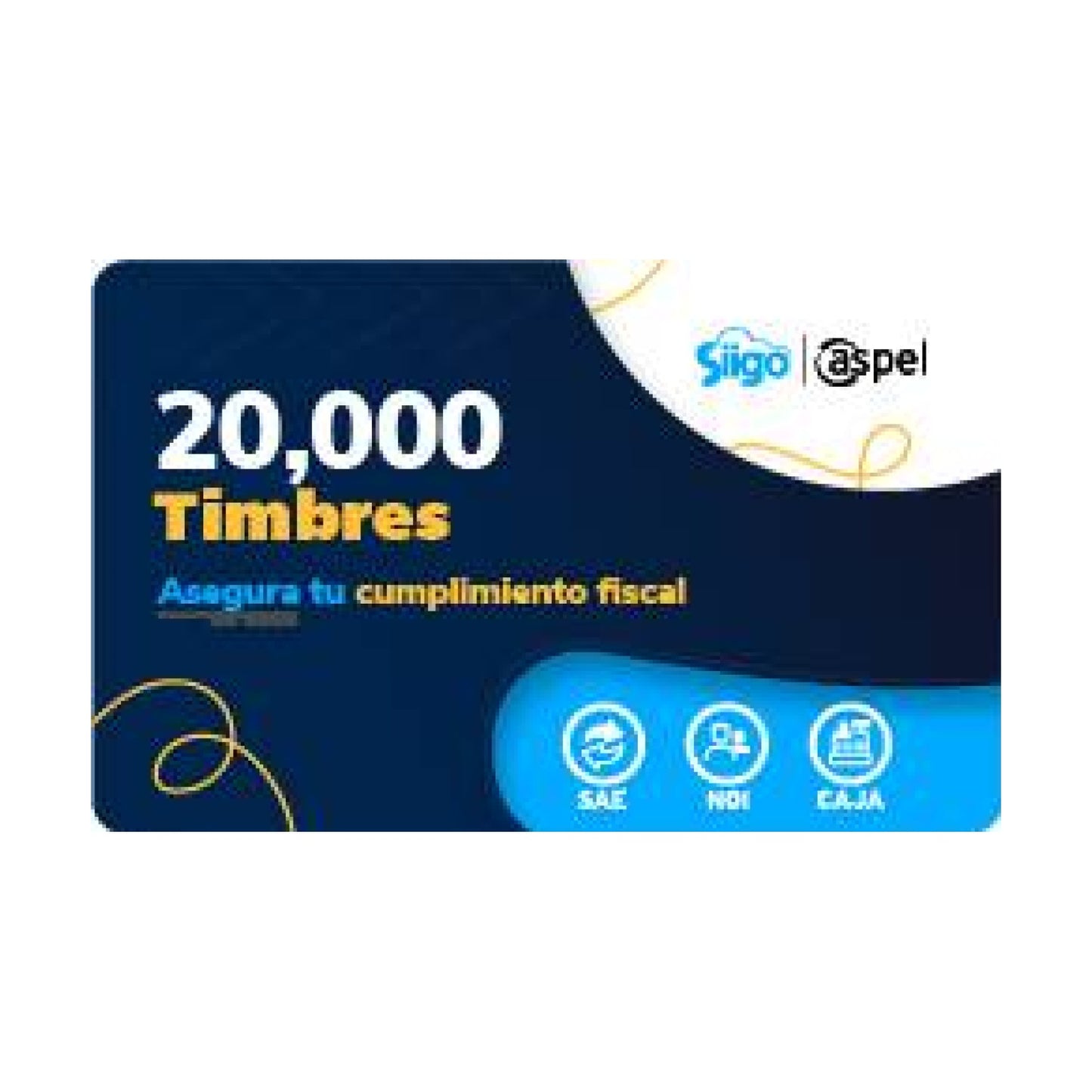 Timbres Fiscales ASPEL FACTE/20,000