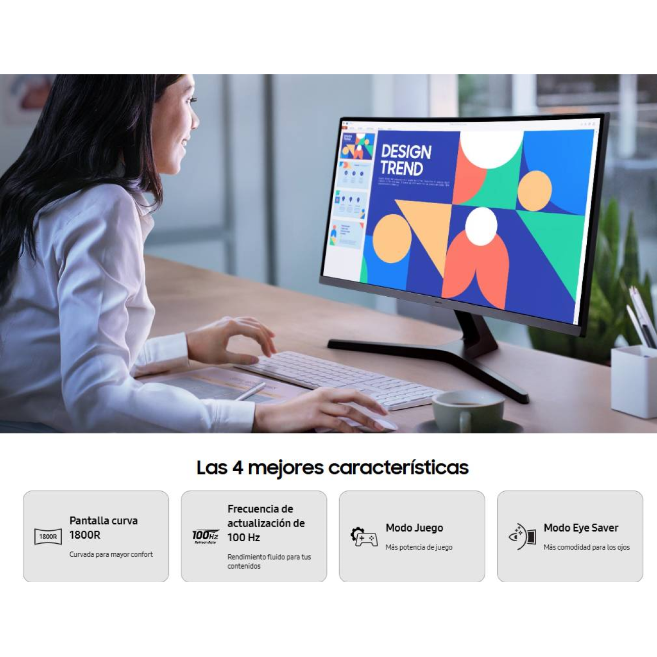 Monitores SAMSUNG LS27D390GALXZX