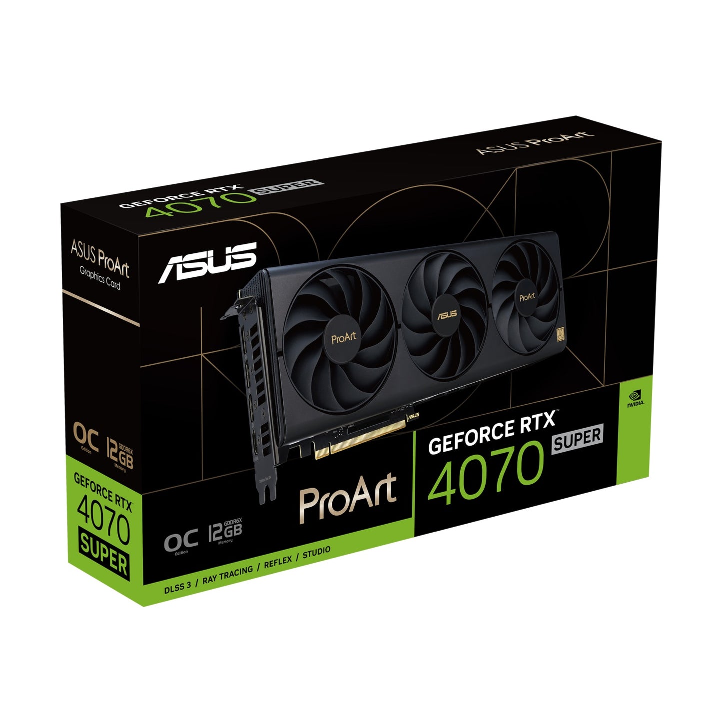 Tarjetas de video ASUS PROART-RTX4070S-O12G