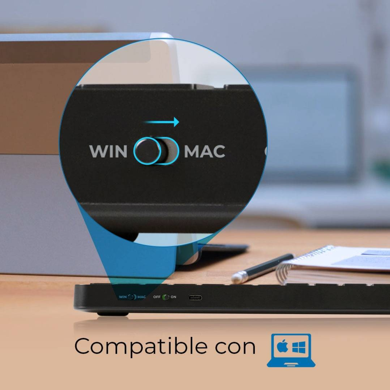 Teclados ACTECK TI750