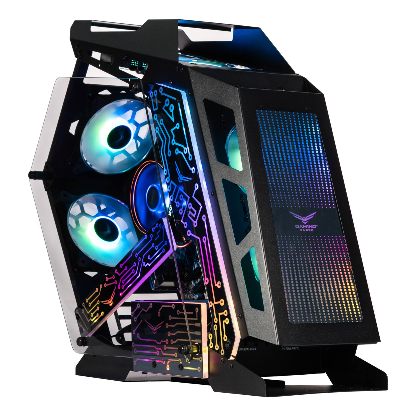Gabinetes Gaming Naceb Gaming NA-0641