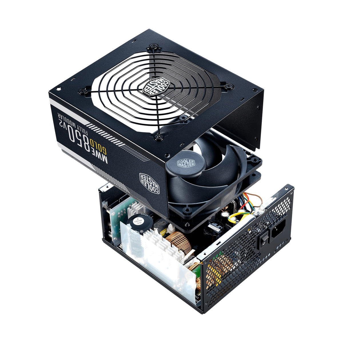 Fuente de Poder Gaming Cooler Master MWE Gold 850 V2 850 W 80 PLUS Gold Totalmente Modular (MPE-8501-AFAAG-U2)