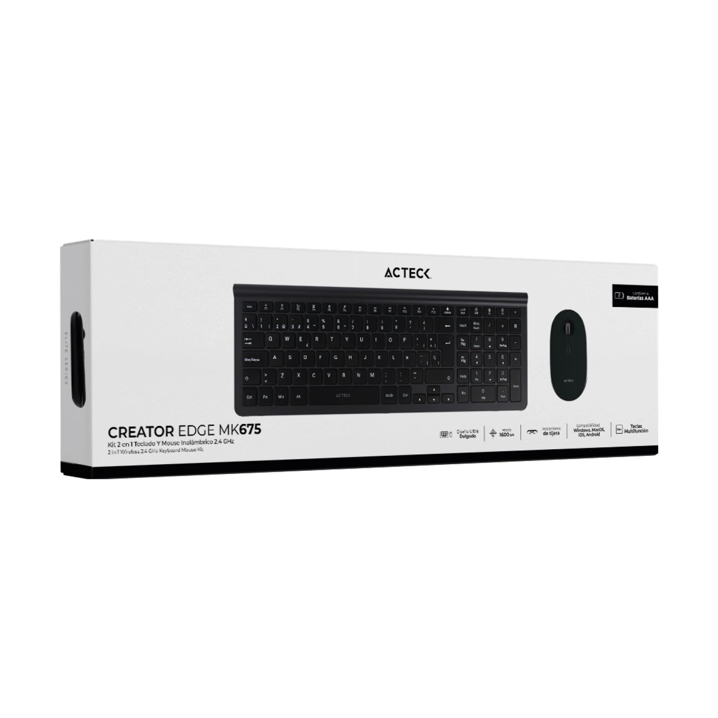Kit teclado y mouse ACTECK MK675