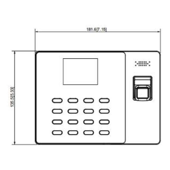 Control de asistencia Dahua Technology ASA1222G