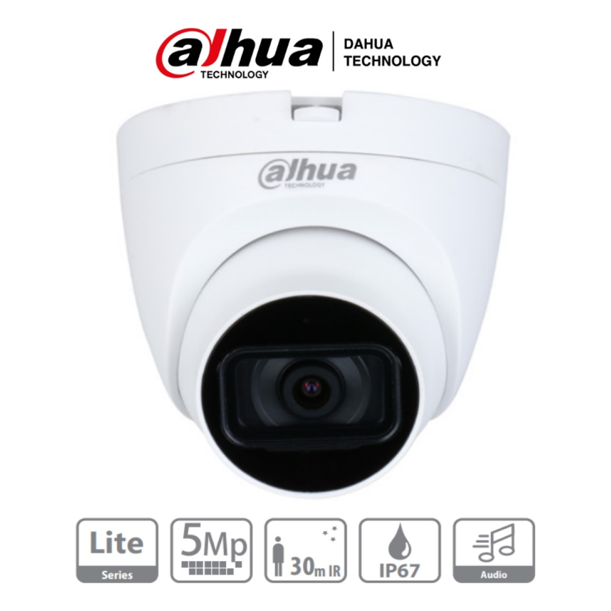 Cámara HDCVI Domo Dahua Technology DH-HAC-HDW1500TLQN-A