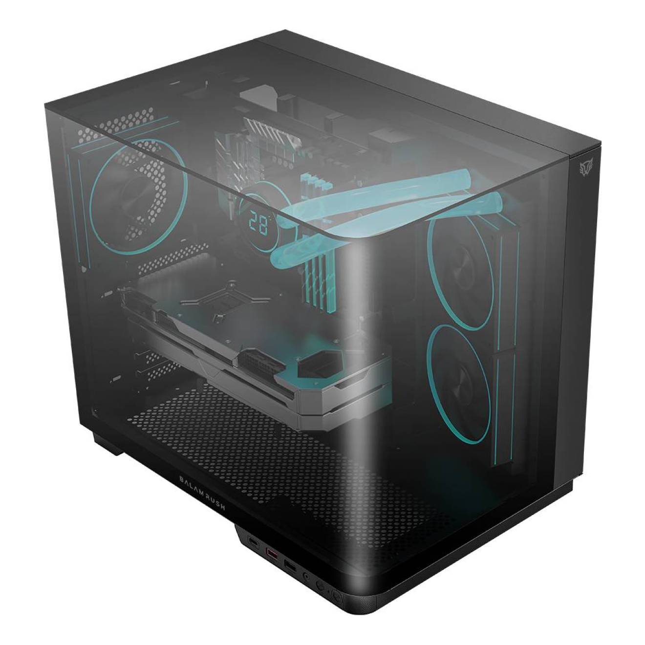 Gabinetes Gaming Balam Rush CURVE 6800