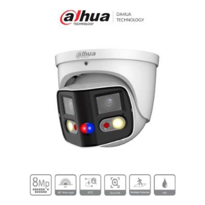 Cámara IP Dahua Technology DH-IPC-PDW3849-A180-AS-PV