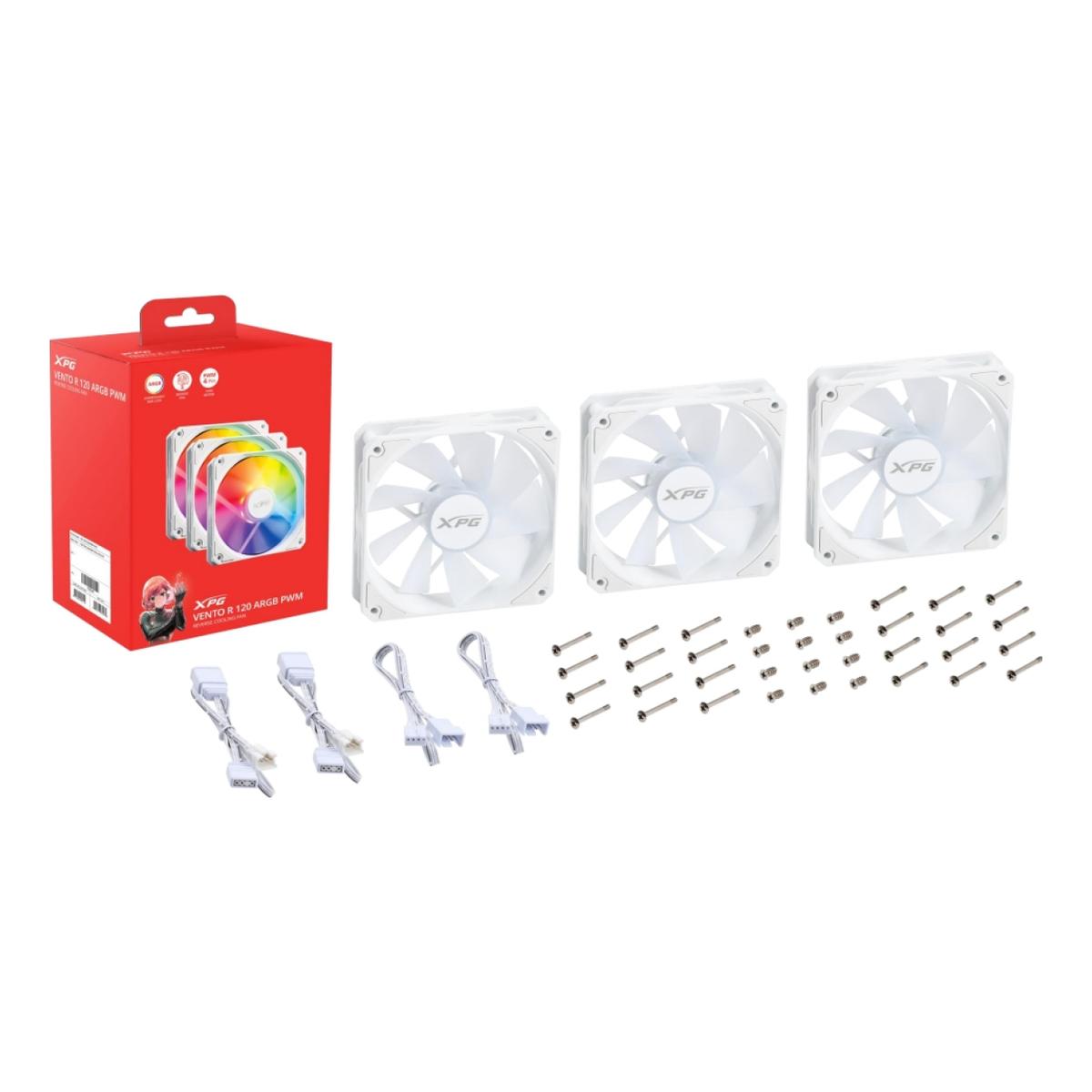 Enfriamiento y Ventilación XPG VENTO R 120 ARGB PWM